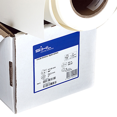 Sihl 3988 Classic Vinyl PSA 3988-24 11 mil matte calendered vinyl roll with permanent solvent adhesive