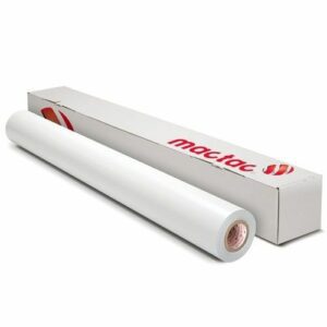 MacTac Rebel Matte Removable White Vinyl RB528R 4 mil matte removable printable vinyl roll