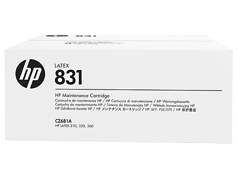 HP 831 Maintenance Cartridge for HP Latex 110, 310, 360, and 570 printers