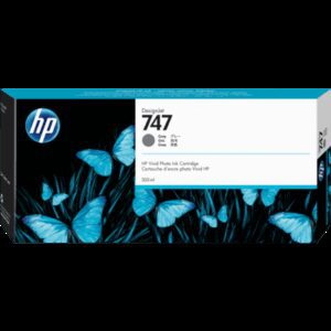 HP 747 300ml Ink Cartridges - Gray