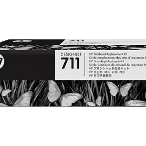 HP 711 DesignJet Printhead Replacement Kit for HP DesignJet T120 T520 and T530 printers delivering sharp lines and consistent color