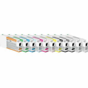 Epson T642 UltraChrome HDR 150ml ink cartridges for Epson Stylus Pro printers delivering wide color gamut photographic prints