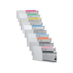 Epson T636 UltraChrome HDR 700ml ink cartridges for Epson Stylus Pro printers delivering wide color gamut and archival prints