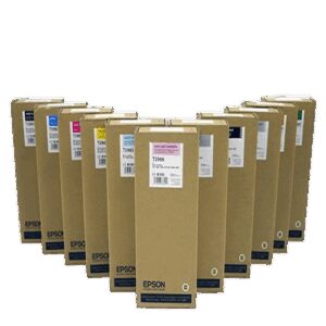 Epson T591 UltraChrome K3 700ml ink cartridges for Epson Stylus Pro 11880 exhibition quality printing