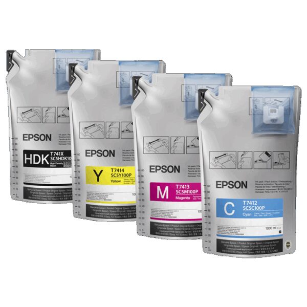 Epson T741 UltraChrome DS 1L Ink 6-Pack [F-Series] - Big Systems