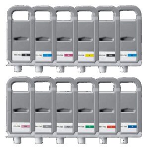 Canon Compatible PFI-706 700ml Ink Cartridges for imagePROGRAF printers delivering OEM-quality matte black output