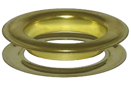 Brass Grommets #2 Size (500 pairs per bag)