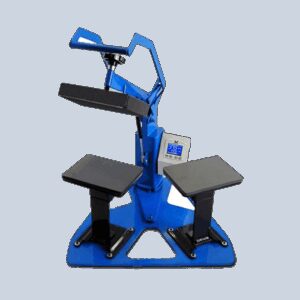 Digital Knight 6x8 Twin Label Press DK8T dual-station operation