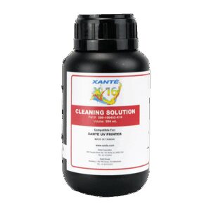 Xanté X-16 Cleaner VHD/UV Ink 500ml 200-100452-X16 for Xanté X-Series UV printer maintenance