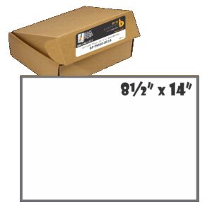 10-point matte card stock 8 x 14 sheets