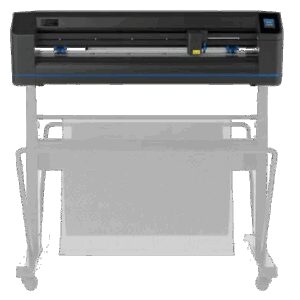 Summa S One 30 inch vinyl cutter with OPOS contour cutting system for label and decal production