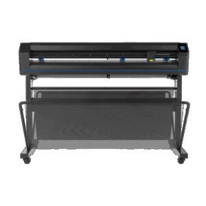 Summa S One 48 inch vinyl cutter with stand and basket for print and cut sign production