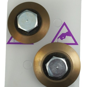 Excalibur Twin Wheel Cutting Wheels hardened steel replacement set for Excalibur cutters