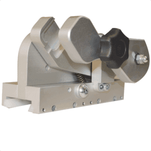 HSGM hot knife holder mounted on compatible Keencut cutting system