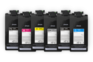 Epson T53E UltraChrome PRO6 1.6L ink packs for Epson SureColor P8570DL wide format printing