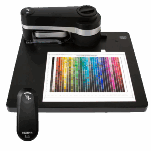X-Rite i1iO and i1 Pro 3 Plus Bundle automated color profiling system with hands-free scanning for professional print workflows