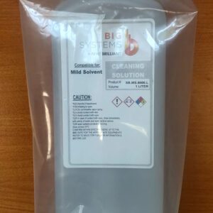 Mimaki mild solvent cleaning solution for solvent printer maintenance and printhead cleaning