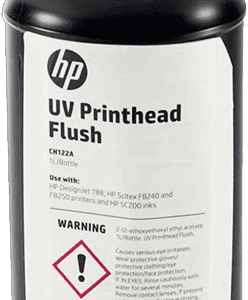HP FB Series UV Printhead Flush 1-liter bottle for HP Scitex and Designjet industrial UV printers