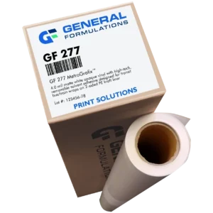 Matte white transit wrap vinyl applied to a bus graphic installation.