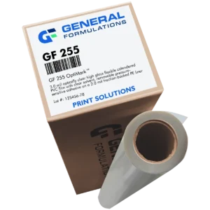 Optically clear removable window vinyl applied to retail glass.