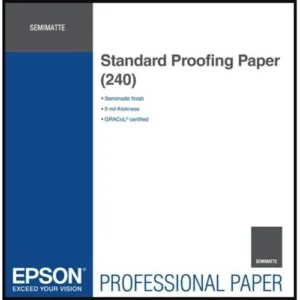 Epson Standard Proofing Paper 240g S045112 GRACoL Grade 1 semi-matte proofing paper roll