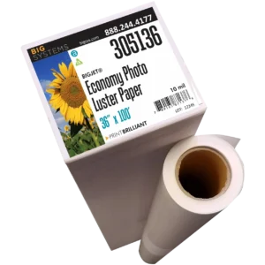 Universal Premium Luster Photo Paper heavy luster finish resin coated photo media