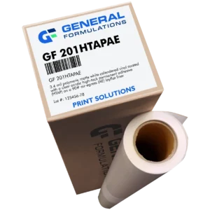 High tack air egress vinyl for exterior signage with air release liner.