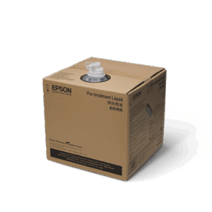 Epson 20 Liter garment pretreatment liquid for SureColor F2000, F2100, F2270, and F3070 DTG printers