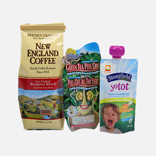 4.3mil White Foil Retort Liqui-Pac Film high gloss multi-layer FDA compliant liquid packaging film roll