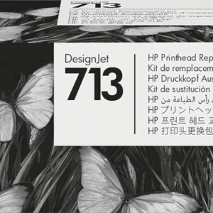 HP 713 DesignJet Printhead Replacement Kit 3ED58A for HP DesignJet T210 T630 T650 and Studio plotter printers delivering sharp lines and consistent color