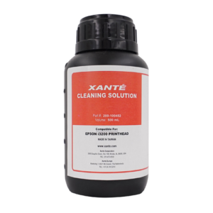 Xanté X-55 Cleaner VHD/UV Ink 500ml UV cleaning solution for Xanté X-Series printers