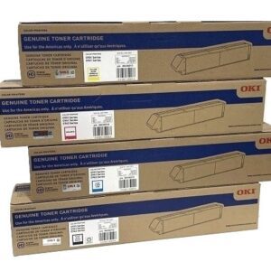 Oki C931 and C941 Complete Toner Set