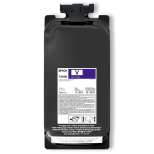 Epson UltraChrome DS Violet Ink 1.6 Liter for SureColor F6470H, F9570H (2 Pack)
