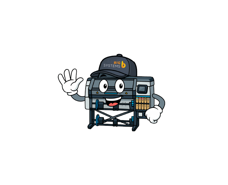 Wide format printer supplier for printers, inks, and media with Biggie