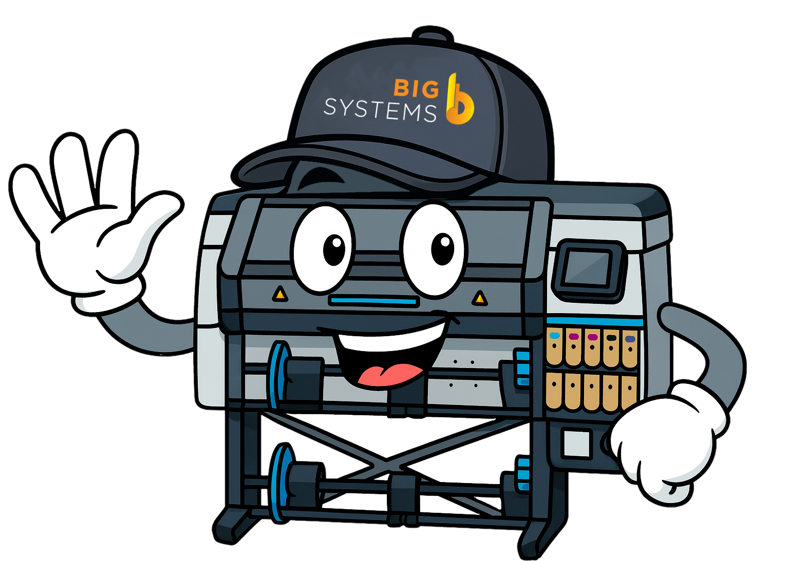 Wide format printer supplier for printers, inks, and media with Biggie