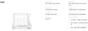 Summa F1612 Flatbed cutter specs