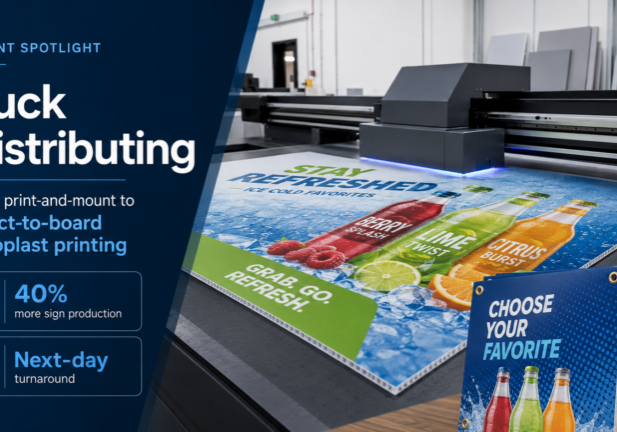 Beverage Distributor Flatbed Printing: Buck Case Study