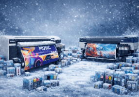 Wide Format Printer Ink Freeze